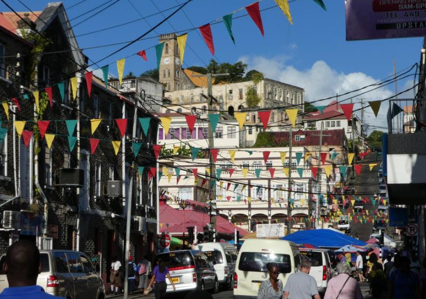 St. George’s Market Square, St. George’s, Grenada